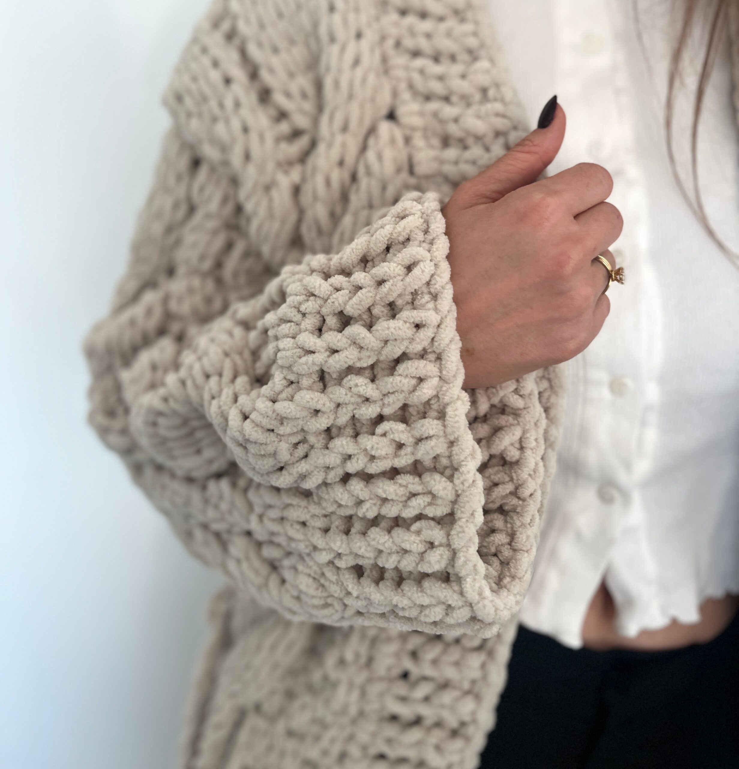 sweter oversize
